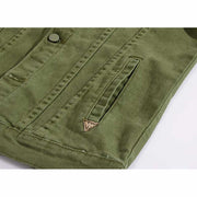 Nouveau Mode Hommes Denim Veste Cowboy Blanc Jeans Veste Hommes Casual Slim Fit Jeans Veste Coton Manteau OUTWEAR Homme Vêtements