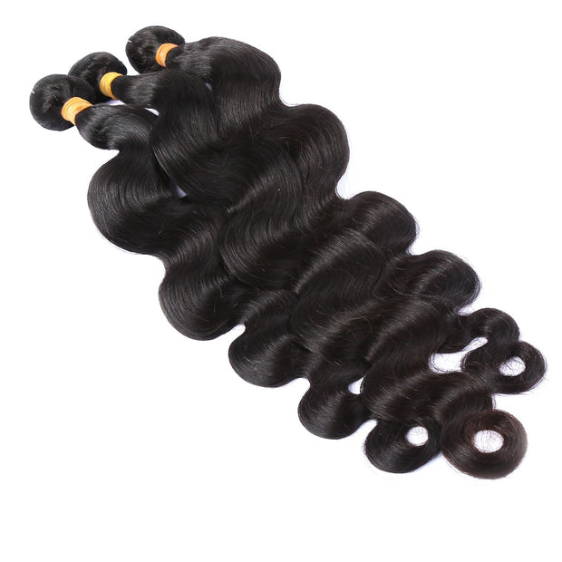 Body Wave Bundles Brazilian Hair Weave Bundles 3 4 Remy Hair Extensions 30 Inch Natural Color Loose Wave 100% Human Hair Bundles