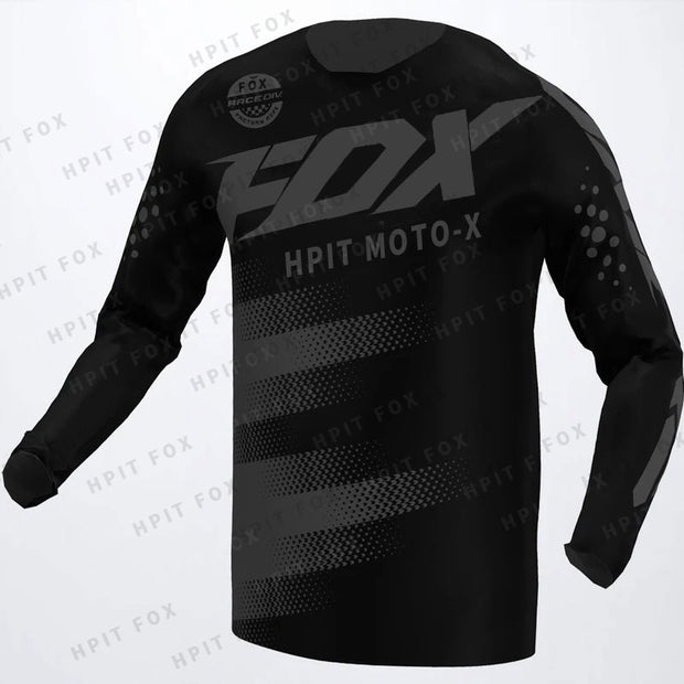 2022 Men&#39;s Downhill Jerseys HPIT FOX Mountain Bike MTB Shirts Offroad DH Motorcycle Jersey Motocross Sportwear Clothing FXR Bike
