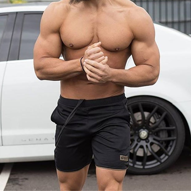 Running Shorts Mens Sports Jogging Fitness Shorts Quick Dry Mens Gym Men Shorts Sport gyms Short Pants men Hot Sale NEW Summer
