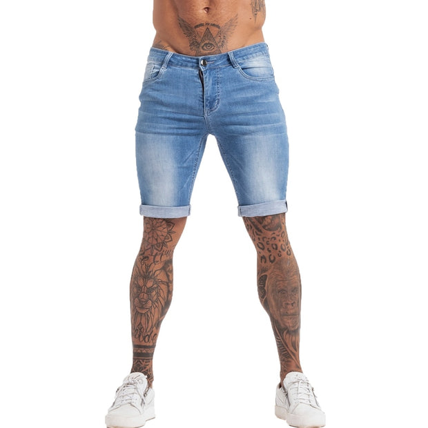 Hommes Shorts Jeans Denim Shorts Noir Taille Haute Déchiré D'été Jeans Shorts Pour Hommes Marque Plus La Taille Casual Streetwear dk03