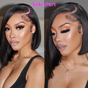 13x4 13x6 Lace Front Wig Short Bob Wigs Straight Lace Front Human Hair Wigs For Women Pre Pluck With Baby Hair Glueless Wig Remy