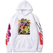 2021 Harajuku JOJO&#39;s Bizarre Adventure Unisex Hoodies Japanese Anime JOJO Printed Men&#39;s Hoodie Streetwear Casual Sweatshirts