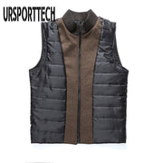 Winter Warm Wool Blend Coat Men Thick Overcoats Topcoat Mens Single Breasted Jackets And Coats With Adjustable Vest Men&#39;s Coat