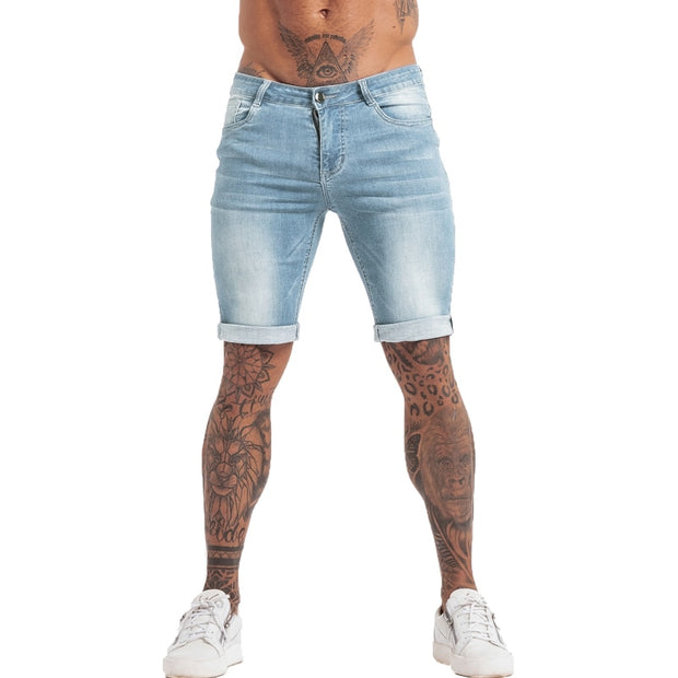 Hommes Shorts Jeans Denim Shorts Noir Taille Haute Déchiré D'été Jeans Shorts Pour Hommes Marque Plus La Taille Casual Streetwear dk03