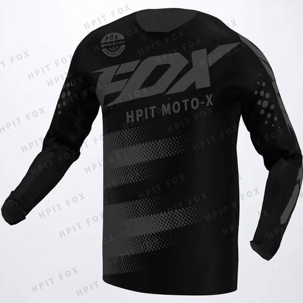 2022 Men&#39;s Downhill Jerseys HPIT FOX Mountain Bike MTB Shirts Offroad DH Motorcycle Jersey Motocross Sportwear Clothing FXR Bike
