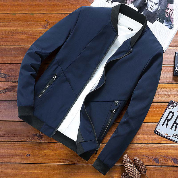 MANTLCONX  Plus Size M-8XL Casual Jacket Men Spring Autumn Outerwear Mens Jackets and Coats Male Jacket for Men&#39;s Clothing Brand