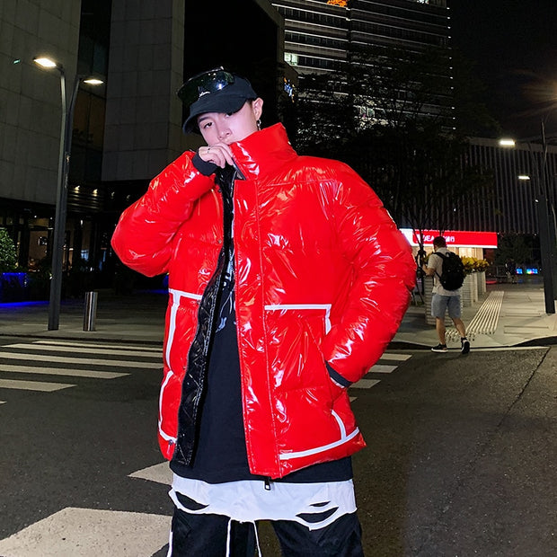 Down Coats Mens Winter Fashion Mens 90%Down Jackets And Coats Man Thick Parkas Warm Casual Outwear Bright Men&#39;s Winter Jacket