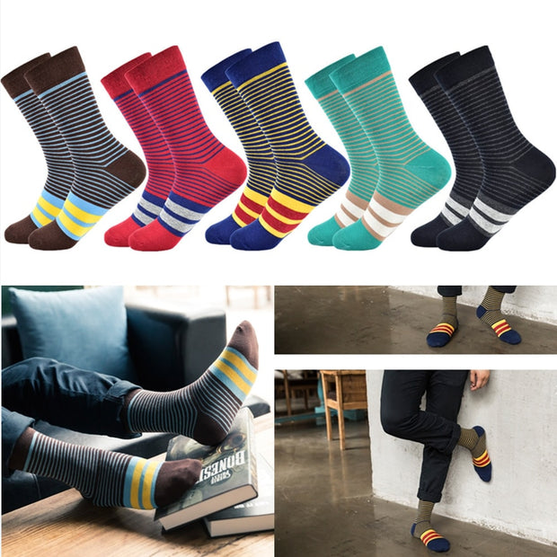 2020 Mens Socks Spring and Summer Fashion couple socks Color Striped and Last Design Style Cotton Summer Women&#39;s Socks Mens
