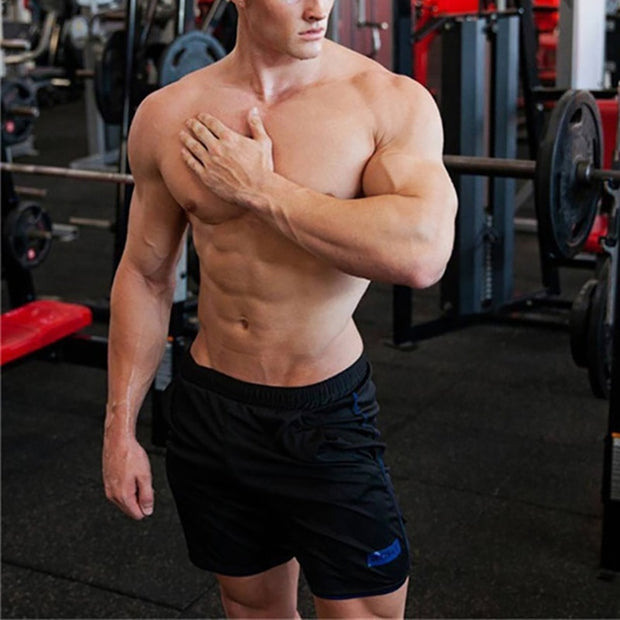 Running Shorts Mens Sports Jogging Fitness Shorts Quick Dry Mens Gym Men Shorts Sport gyms Short Pants men Hot Sale NEW Summer