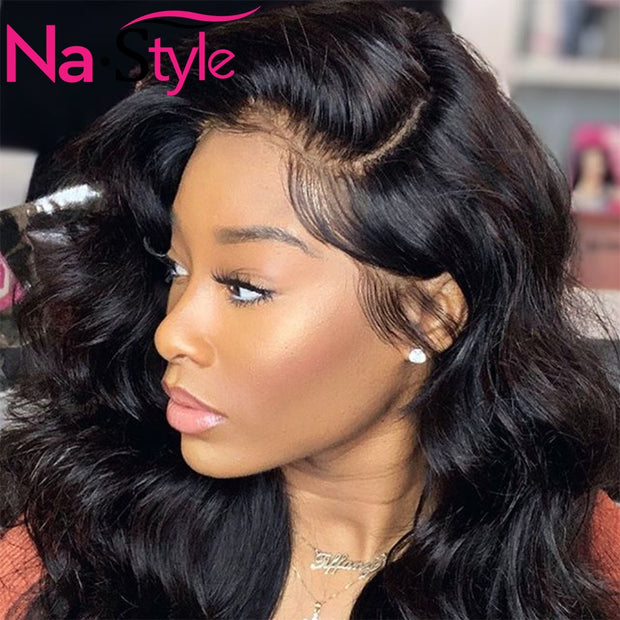 Body Wave Lace Front Wig For Black Women 13x6 250 density lace Wig High Density Human Hair Wigs Pre Plukced With Baby Hair Remy