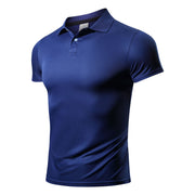 100% Polyester T Shirt For Men Sportswear Casual Collar Camisetas Sports Top Quick Dry and Lightweight Clothing Men&#39;s Tracksuit