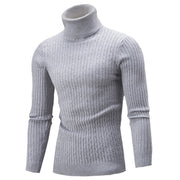 Winter Warm Turtleneck Sweater Casual Men&#39;s Rollneck Warm Knitted Sweater Keep Warm Men Jumper  Knit Woolen Sweater