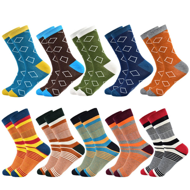 2020 Mens Socks Spring and Summer Fashion couple socks Color Striped and Last Design Style Cotton Summer Women&#39;s Socks Mens