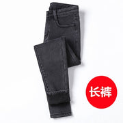 Winter Warm Jeans Woman 2020 High Waist Casual Velvet Ladies Trousers Female Pantalon Denim jeans for Women Pants clothe 40