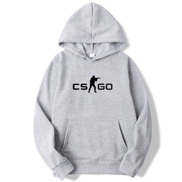 XIN YI Fashion brand men&#39;s hoodie CS go printing Harajuku Fleece Hoodie men&#39;s Hooded Spring and Autumn men hoodies sweatshirt