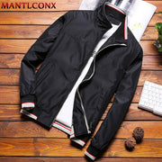 MANTLCONX  Plus Size M-8XL Casual Jacket Men Spring Autumn Outerwear Mens Jackets and Coats Male Jacket for Men&#39;s Clothing Brand
