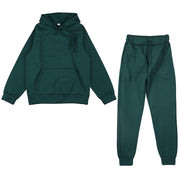 Tracksuits Men&#39;s Women&#39;s Hoodie Pants Set Oversized Long Sleeve Sportwear Tracksuit Set  Autumn Winter Suits On Fleece Men Women
