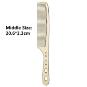 Space Aluminuml Hair Comb Pro Hairdressing Combs расческа для волос Hair Cutting Dying Hair Brush Barber Tools Salon Accessaries