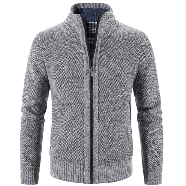 New Spring Autumn Knitted Sweater Men Fashion Slim Fit Cardigan Men Causal Sweaters Coats Solid Single Breasted Cardigan men