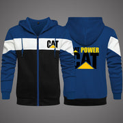 2022 New Cat Caterpillar Tractor Men's Clothing Sweatshirts Male Jackets Fleece Warm Hoodies Quality SportWear Harajuku Outwear