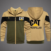 2022 New Cat Caterpillar Tractor Men's Clothing Sweatshirts Male Jackets Fleece Warm Hoodies Quality SportWear Harajuku Outwear