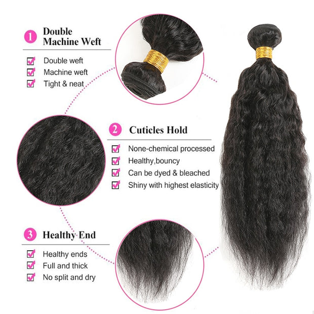 Straight Body Curly Water Deep Wave Bundles SOKU 28 30 inch Brazilian Hair Weave Bundles Remy Hair Weave Natural Color 1PC