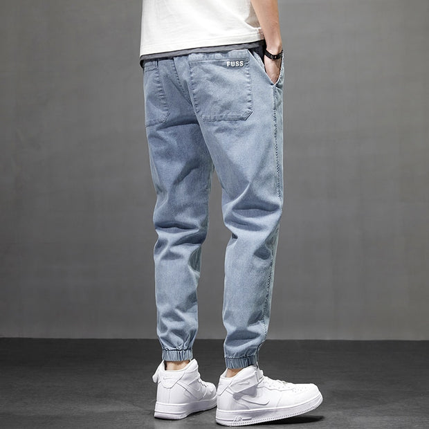 Men&#39;s Jean 2022 Jogger Harem Pant Men Pants Harajuku Cargo Jeans Cotton Casual Harem Denim Hip Hop Sweatpants Male Trousers