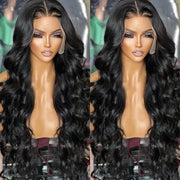 30 Inch Lace Front Human Hair Wigs HD Brazilian 13x4 Frontal Wig For Black Women Body Wave Glueless Pre Plucked Natural Hairline