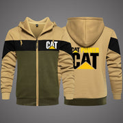 2022 New Cat Caterpillar Tractor Men's Clothing Sweatshirts Male Jackets Fleece Warm Hoodies Quality SportWear Harajuku Outwear