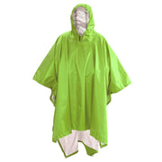 Portable Multifunctional 3 In 1 Rain Coat Hiking Camping Raincoat Poncho Mat Awning Durable Outdoor Activity Rain Gear Supplie