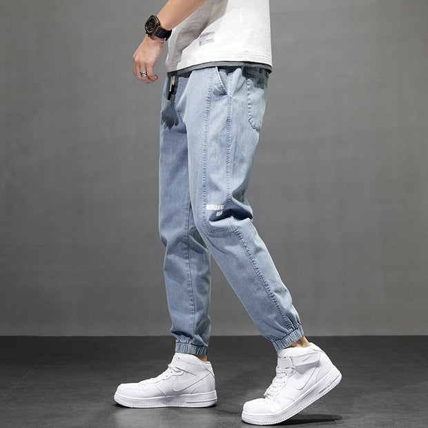 Men&#39;s Jean 2022 Jogger Harem Pant Men Pants Harajuku Cargo Jeans Cotton Casual Harem Denim Hip Hop Sweatpants Male Trousers