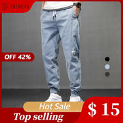Men&#39;s Jean 2022 Jogger Harem Pant Men Pants Harajuku Cargo Jeans Cotton Casual Harem Denim Hip Hop Sweatpants Male Trousers