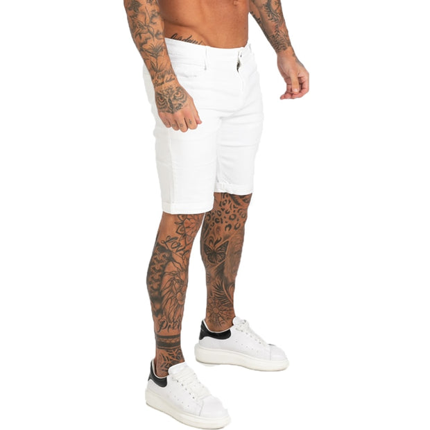 Hommes Shorts Jeans Denim Shorts Noir Taille Haute Déchiré D'été Jeans Shorts Pour Hommes Marque Plus La Taille Casual Streetwear dk03