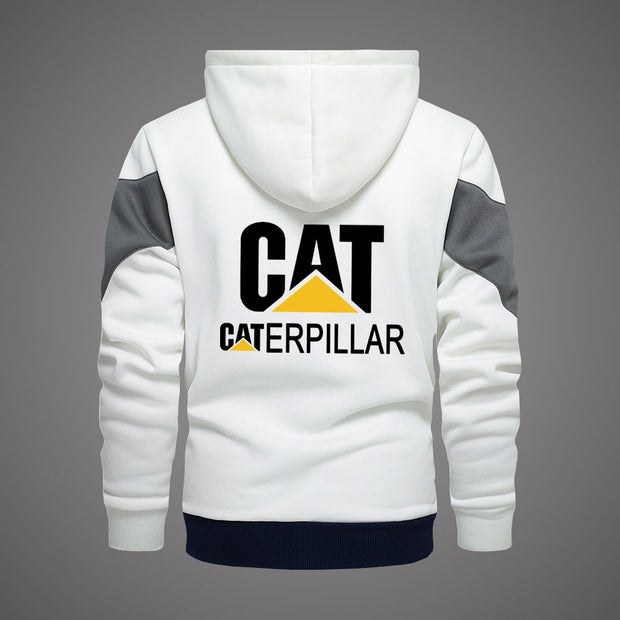 2022 New Cat Caterpillar Tractor Men's Clothing Sweatshirts Male Jackets Fleece Warm Hoodies Quality SportWear Harajuku Outwear
