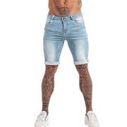 Hommes Shorts Jeans Denim Shorts Noir Taille Haute Déchiré D'été Jeans Shorts Pour Hommes Marque Plus La Taille Casual Streetwear dk03