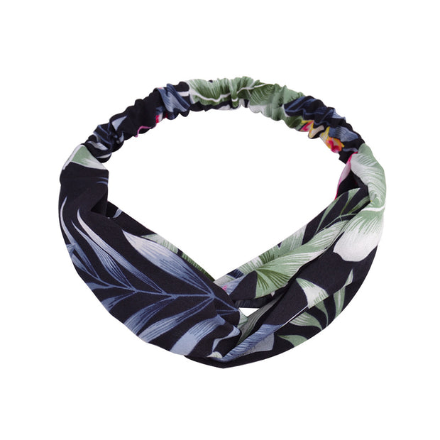 Elastic Cross Sports Headband Face Wash Makeup Headband