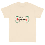 APsavings Saved by Grace - Short Sleeve T-Shirt