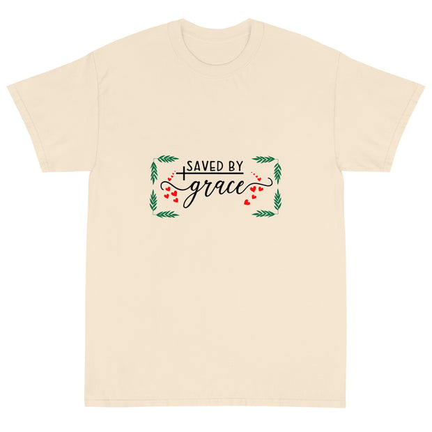 APsavings Saved by Grace - Short Sleeve T-Shirt