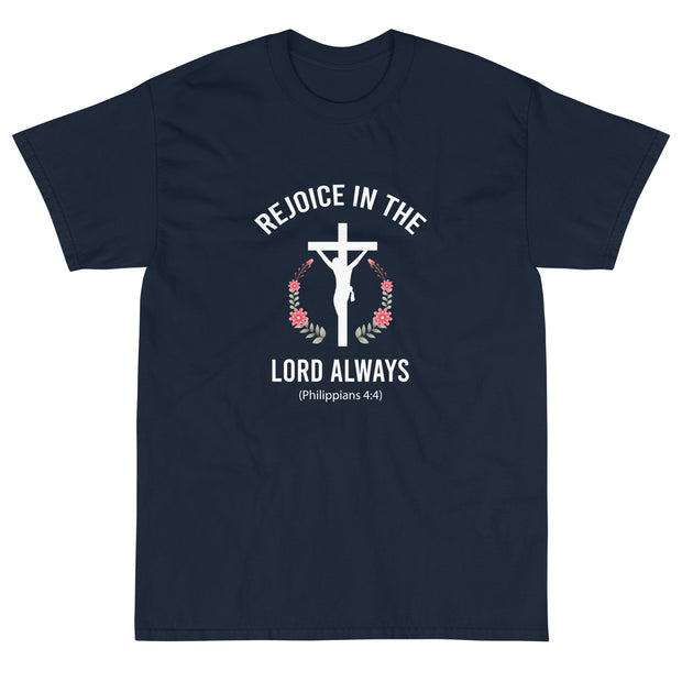 APsavings - Rejoice in the Lord Always - Short Sleeve T-Shirt