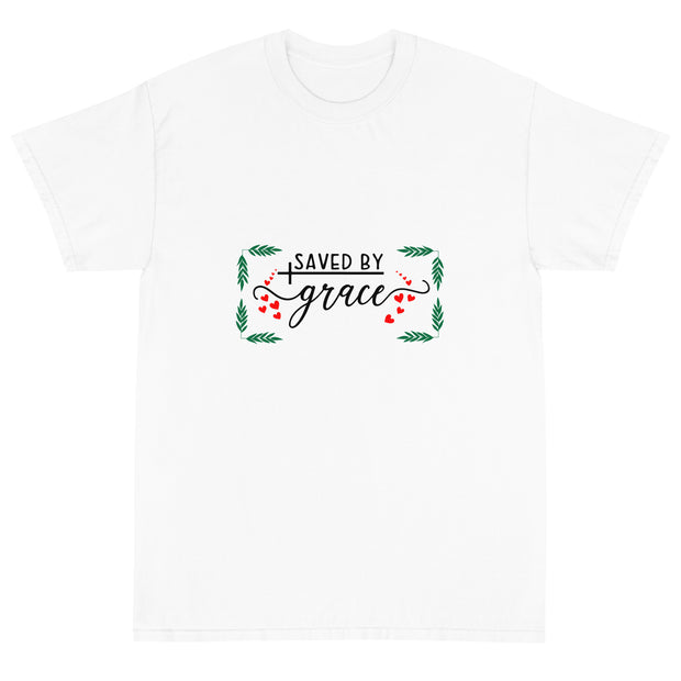 APsavings Saved by Grace - Short Sleeve T-Shirt