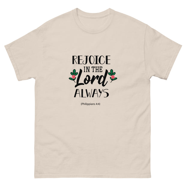APsavings Rejoice in the Lord Always - classic tee