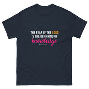 APsavings - The fear of the Lord is the beginning of knowledge - classic tee