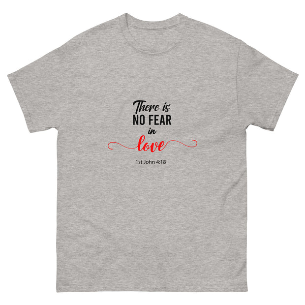 APsavings -There is no fear in love - classic tee