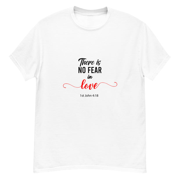APsavings -There is no fear in love - classic tee